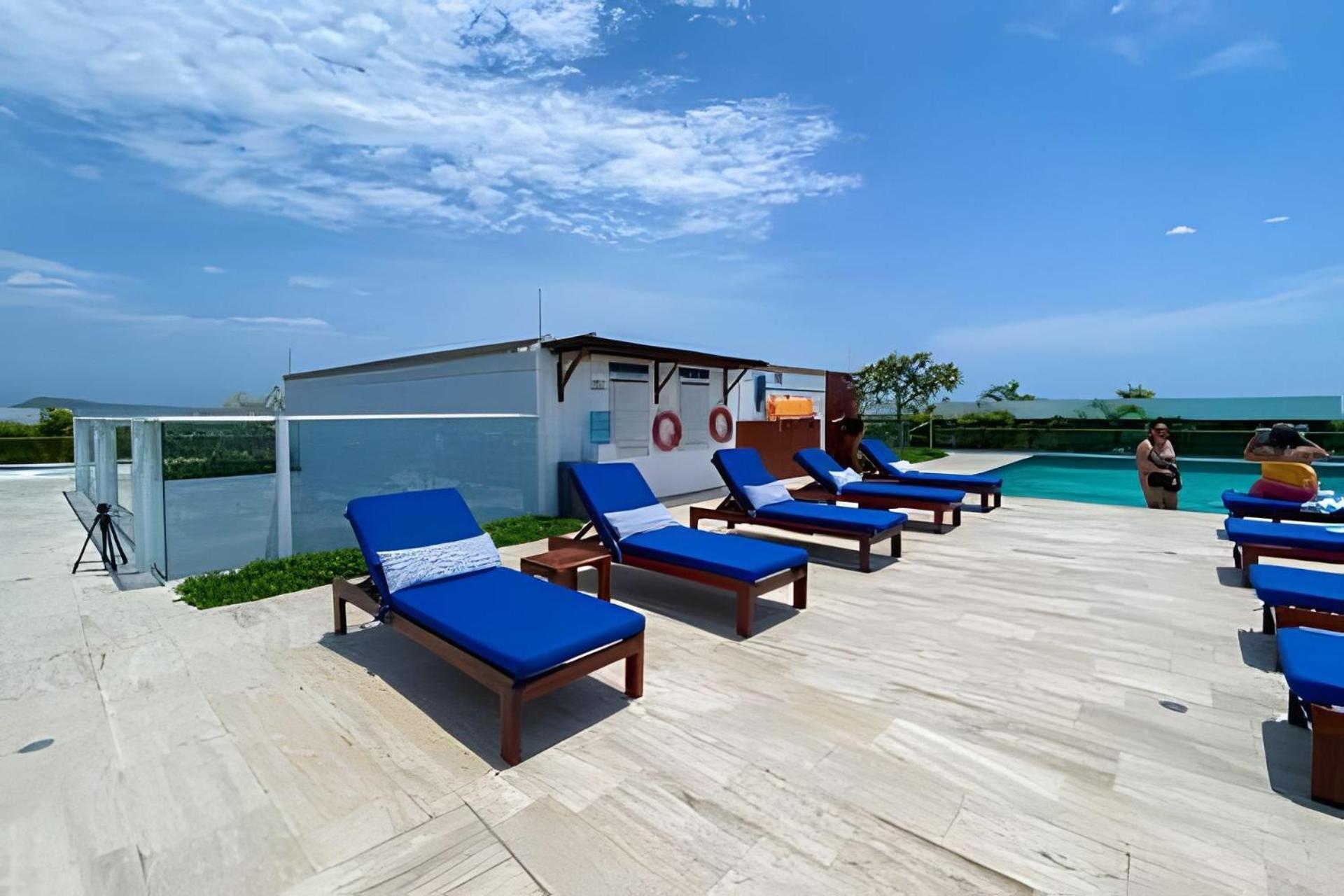 2 Dormitorios Jacuzzi Y Vista Mar. Frente A Playa Cartagena Exterior foto