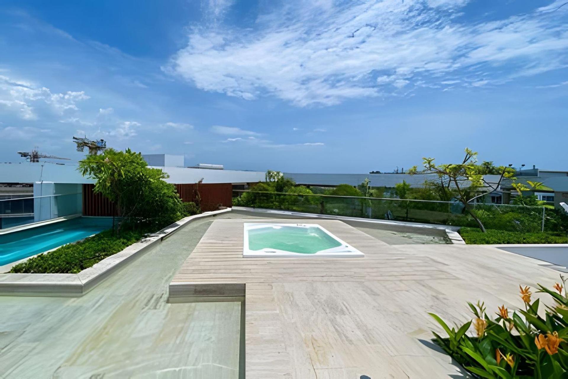 2 Dormitorios Jacuzzi Y Vista Mar. Frente A Playa Cartagena Exterior foto